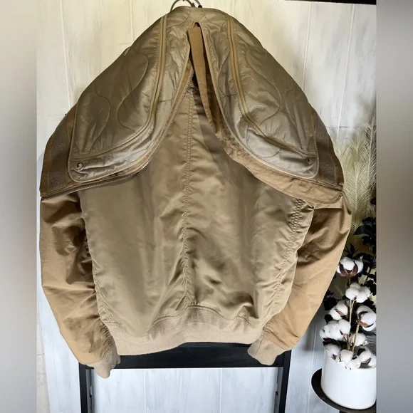 Burberry LIMITED EDITION 2019 Flight Jacket/BOMBER, Size 48, RARE, SO Rad, $3500